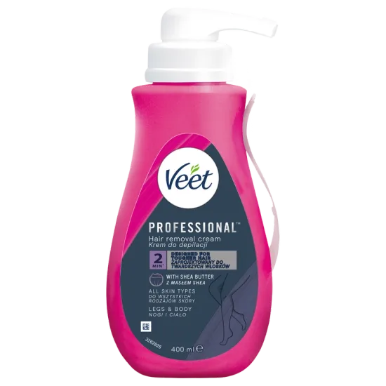 VEET PROFESSIONALTM Krem do depilacji do wszystkich rodzajow skory 400 ml
