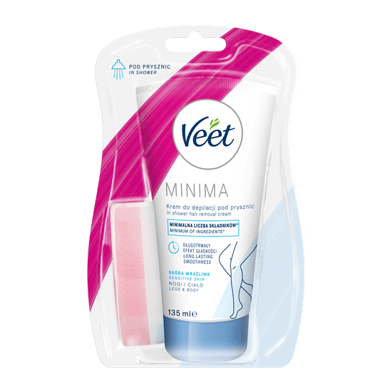 Creams - page 15_VEET MINIMA Krem do depilacji pod prysznic dla skóry wrażliwej 135 ml.png